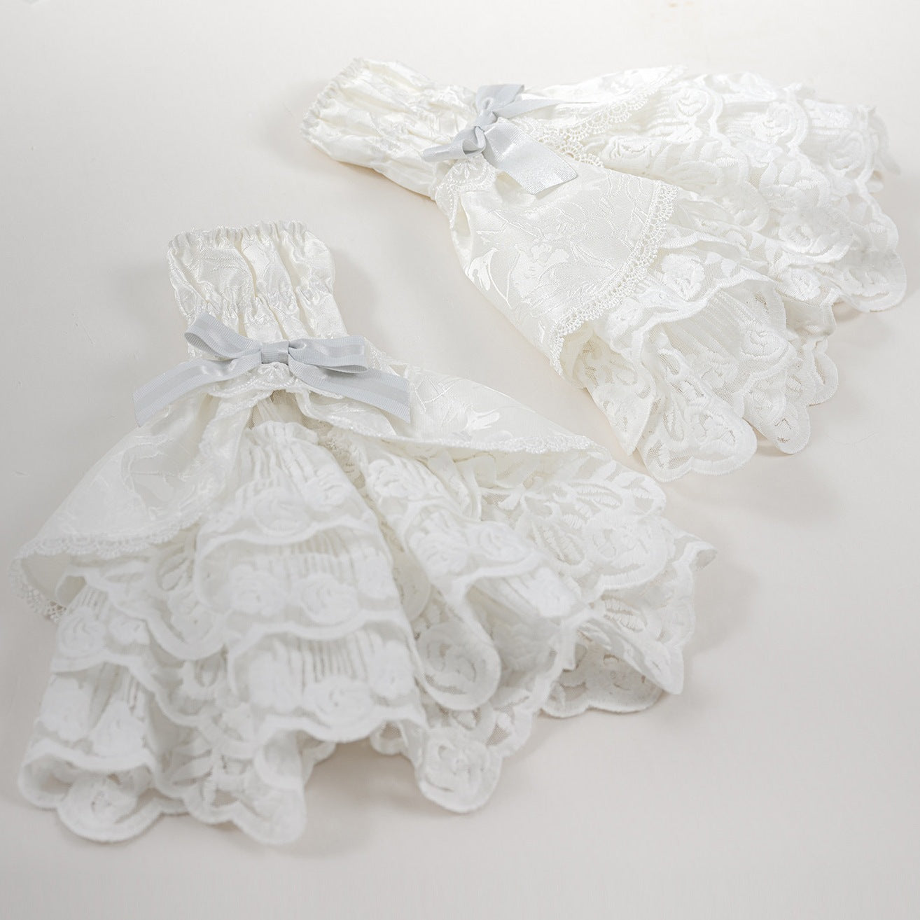 Peacock Feather SP Bridal Lolita White JSK Dress