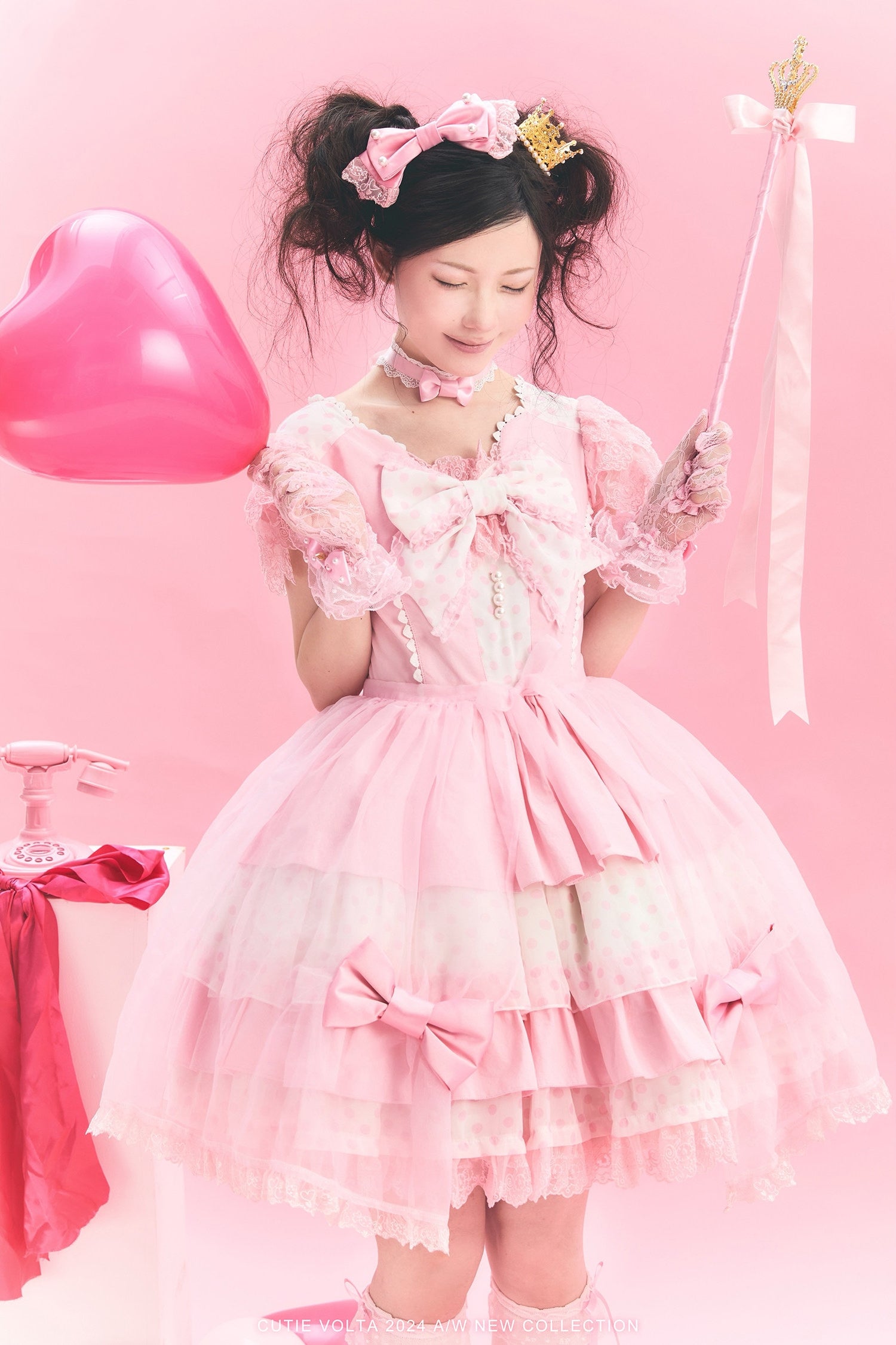 Candy Blog Lolita Pink OP Dress