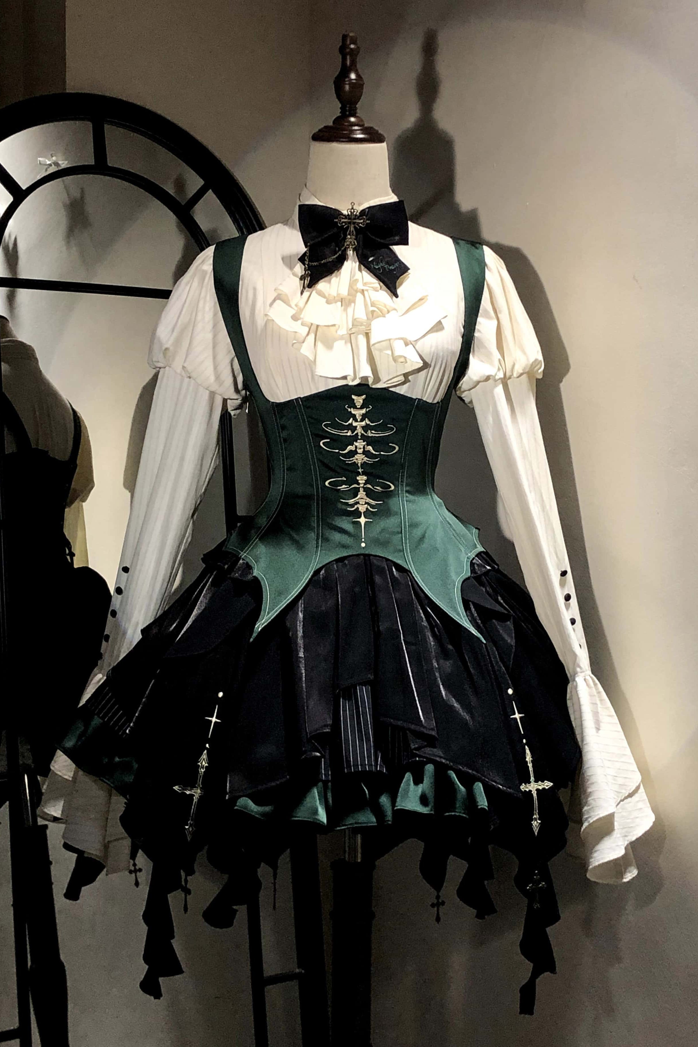 Upside-Down Curse Gothic Lolita Dress Set