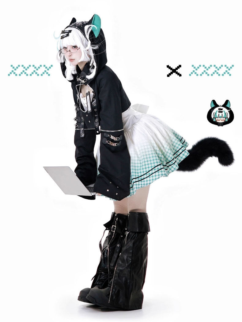Cyber Cat Cosplay Cami Dress