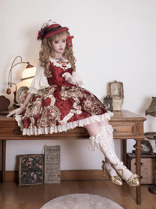 Glowing Praise Lolita High Heels