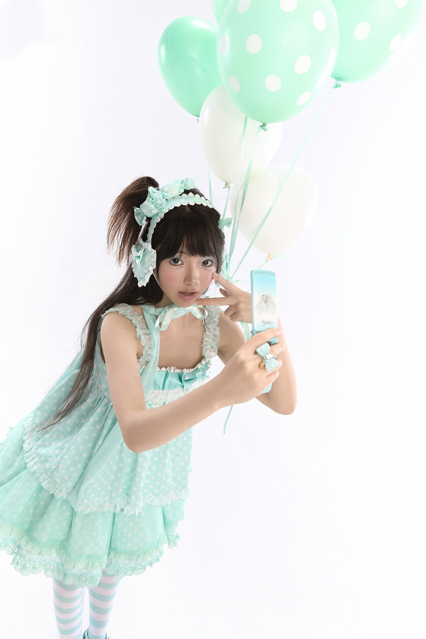 Candy Blog Lolita Green Top & Skirt Set