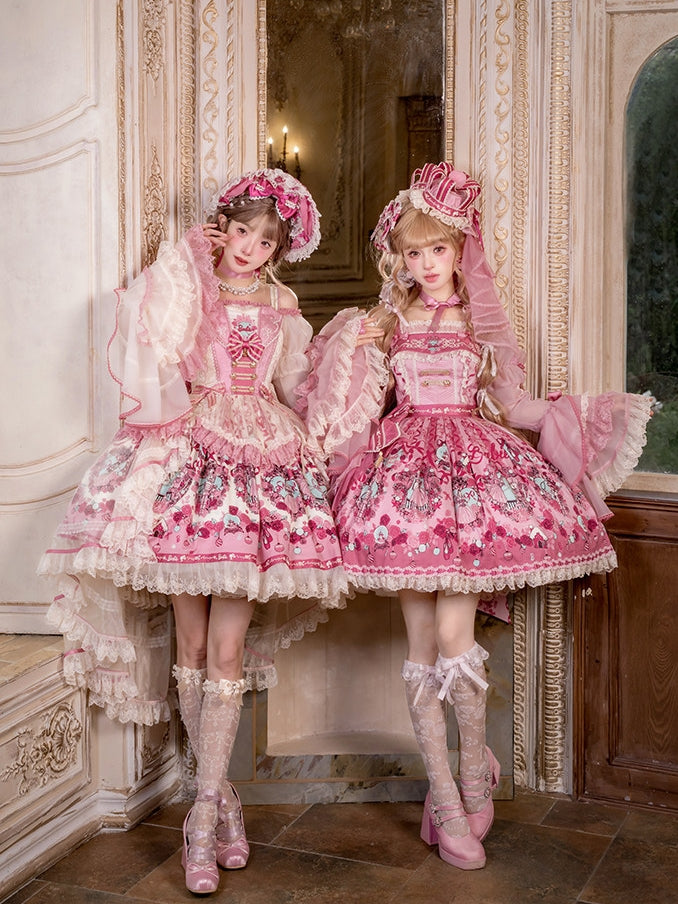 Nutcracker x Barbie Collab Original Lolita Elegant Overlay Tulle JSK Dress
