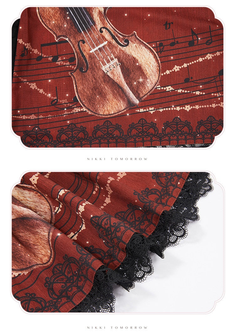 Aria on the G String Lolita Printed OP Dress