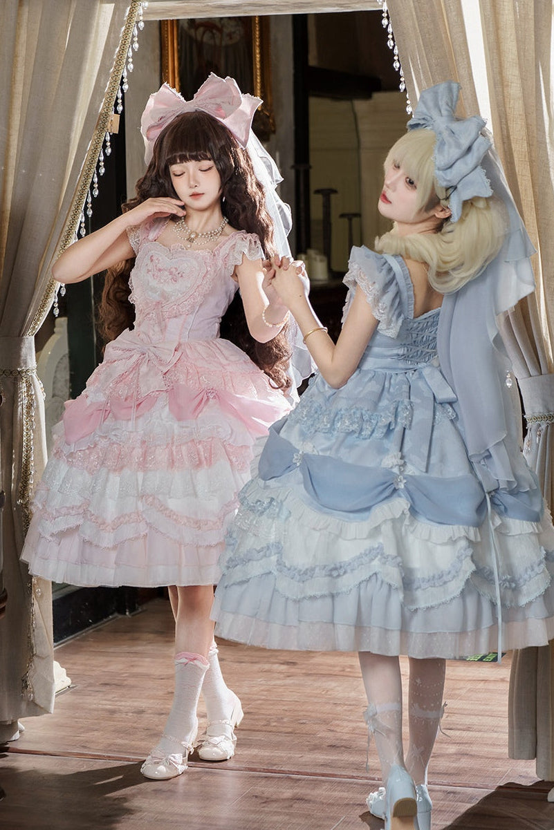 Wedding Poem Lolita JSK Wedding Dress