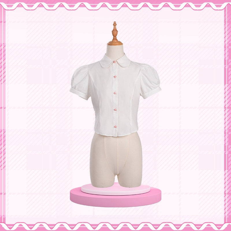 Princess Academy x Barbie Collab Matching Blouse & Headwears