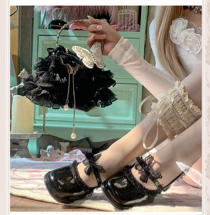 Lolita Lace Butterfly Shoulder Bag LE8006