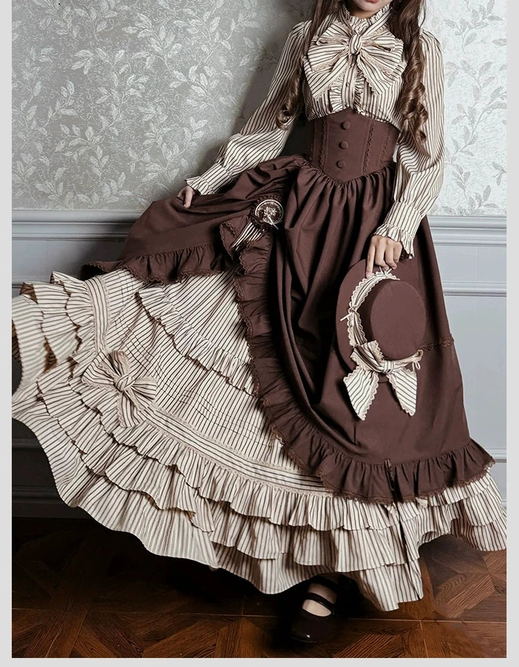 Victoria Duke Brown Classic Lolita Full Set