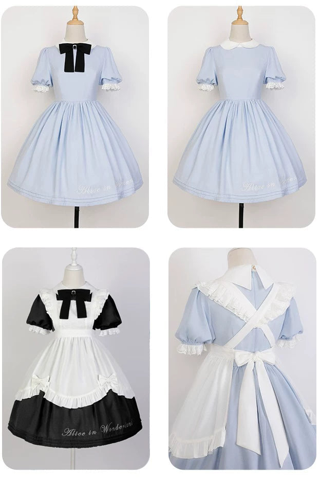 Wonderland Alice Lolita Fairy Tale Style OP Dress