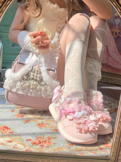 Lolita Sweet Pearl Rabbit Shoulder Bag LE8011