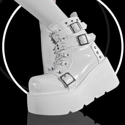 Lolita Punk Subculture Platform Boots LE5017