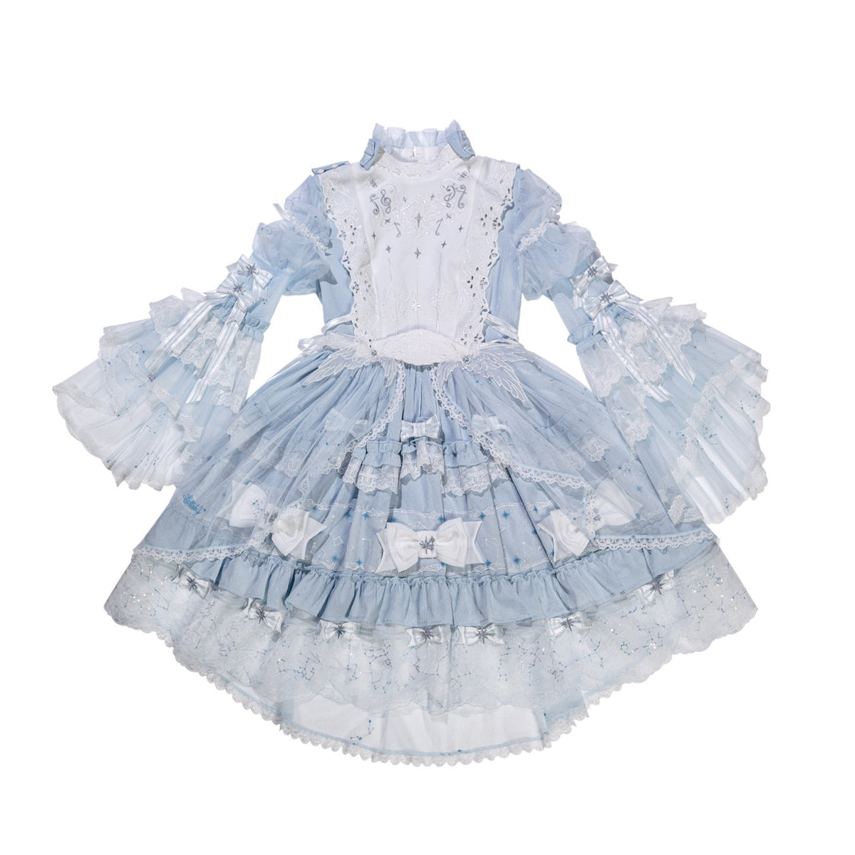 Stellar Symphony Lolita Light Moonlight & Midnight Sky Dress