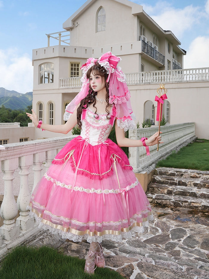 Jennifer x Barbie Collab Original Lolita Bridal OP Dress