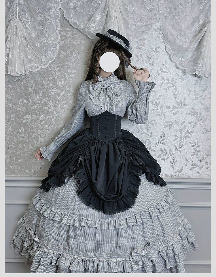 Victoria Duke Gray Classic Lolita Full Set