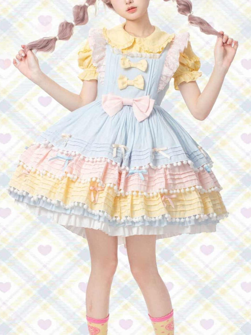 Lolita Sweet Macaron Color JSK LS1010