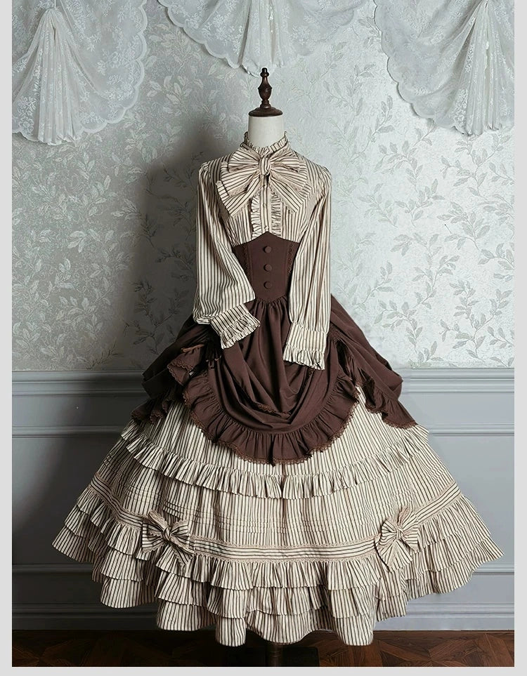 Victoria Duke Brown Classic Lolita Full Set