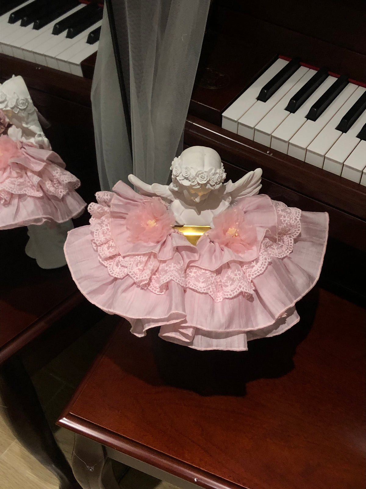 Pink Rose Elegant Classic Lolita Original Bridal Princess Dress