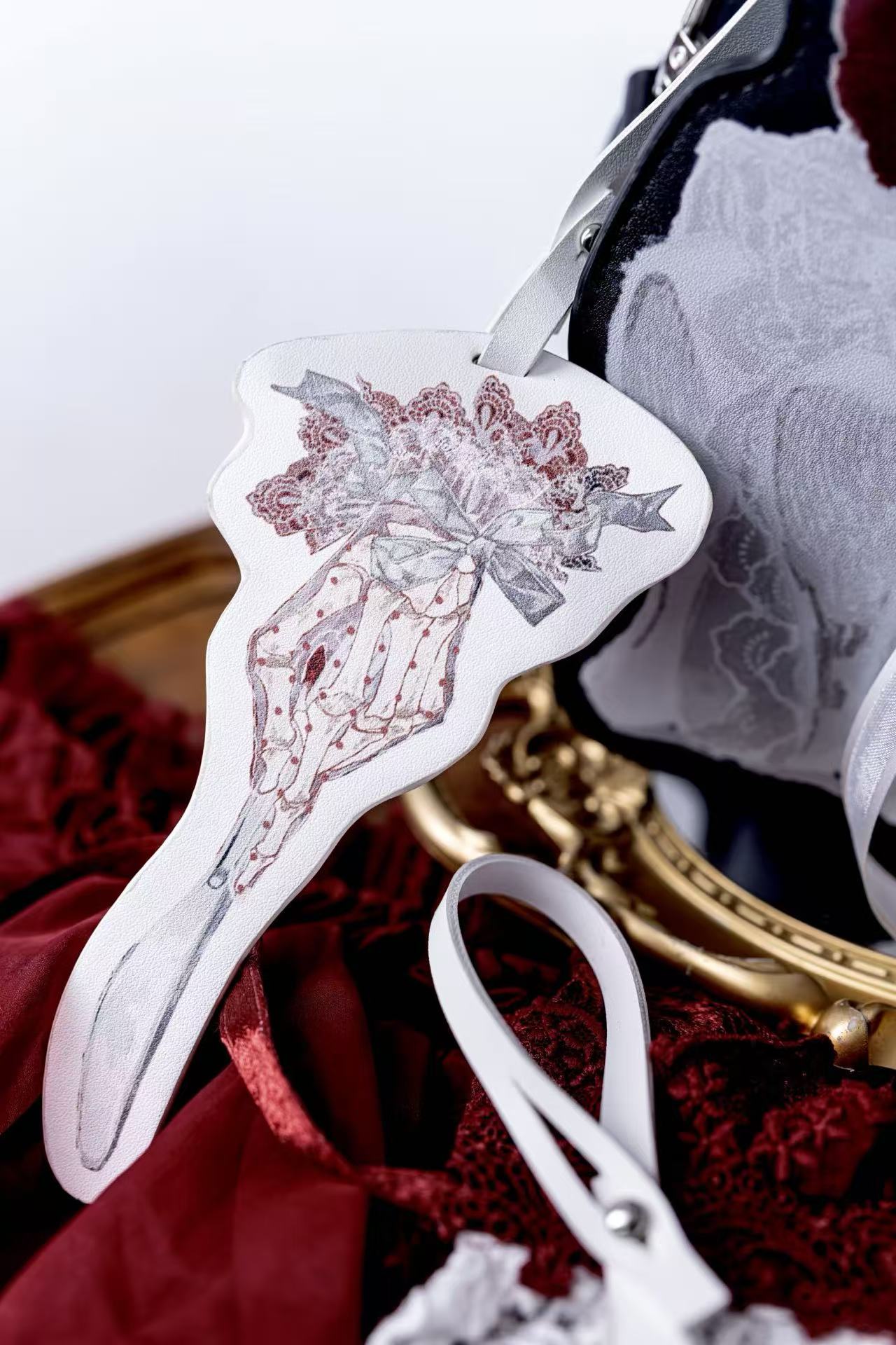 Hunting Strawberry Gothic Sweet Lolita Accessories Set