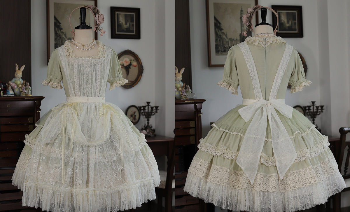 Antique Lace Retro Lolita Apron