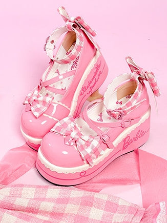Dreamy Daydream x Barbie Collab Lolita Sweet Platform Shoes