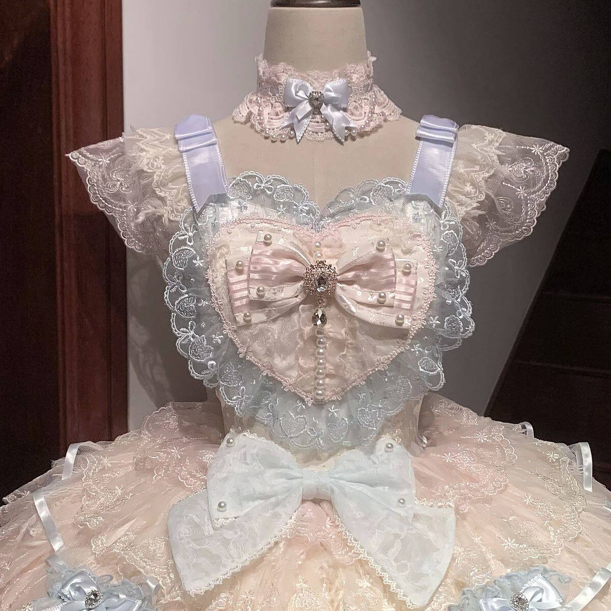 Ballad of Feathers Lolita JSK Dress
