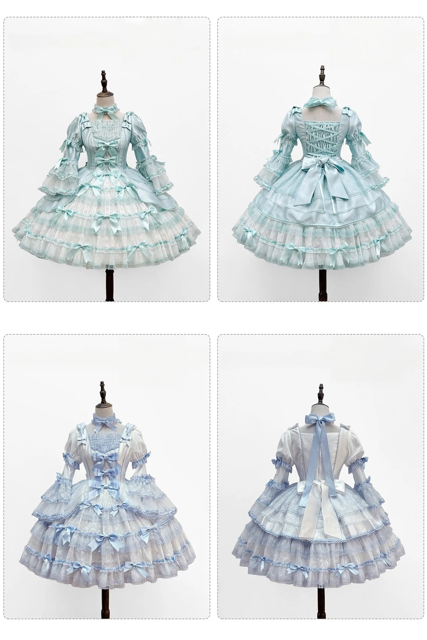 Velvet Cake Doll Pink Black Tiered Ruffle Classic Lolita JSK