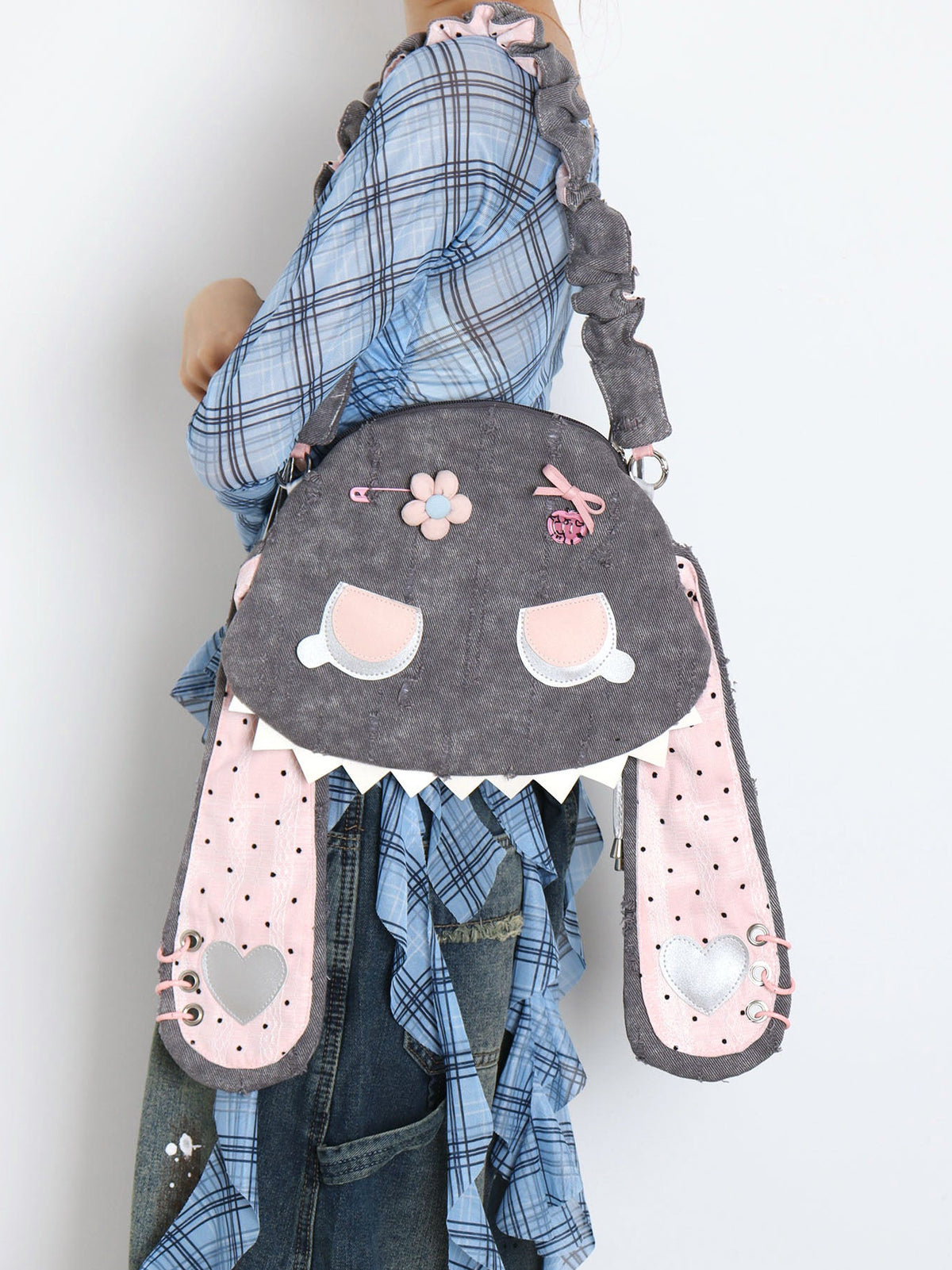Magnetic Bunny Ear Sweet Cool Lolita Crossbody Bag