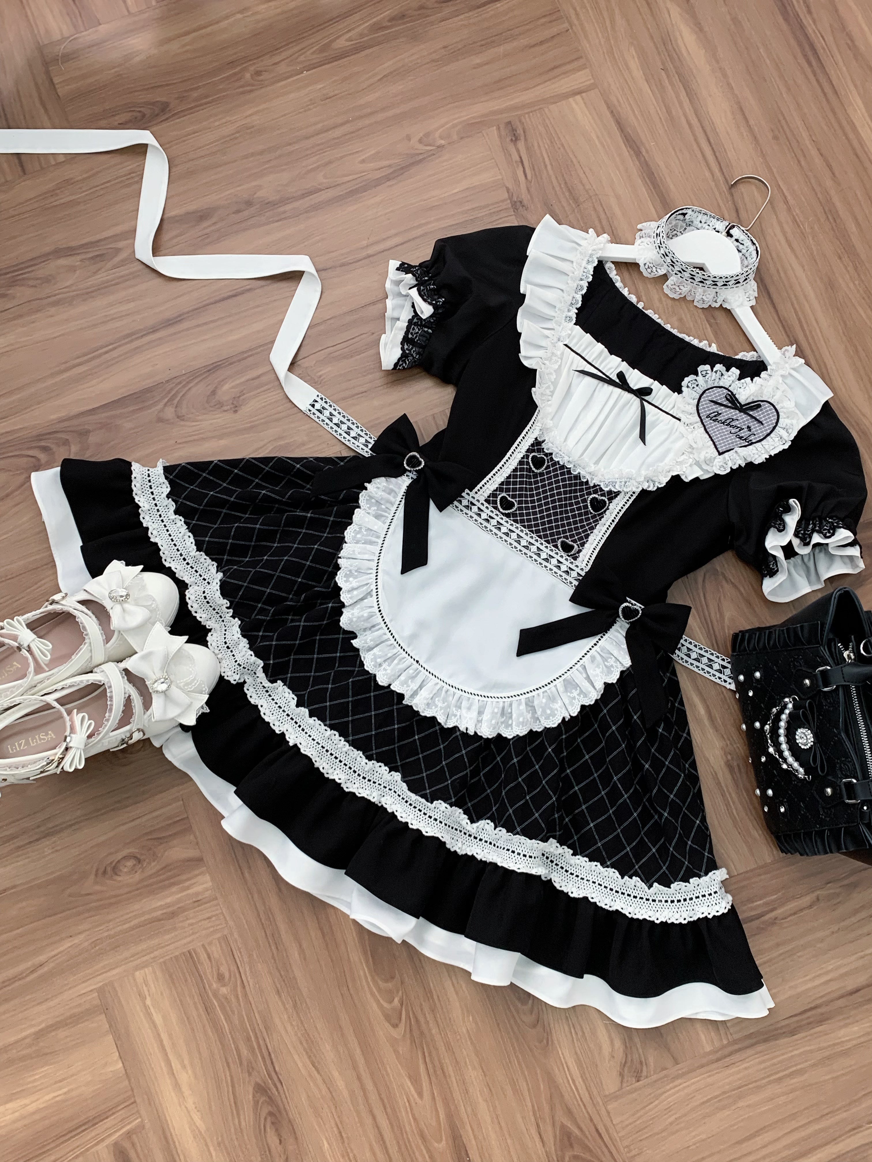 [Limited Edition: June 17] Jirai-kei Maid Style Lace Dress