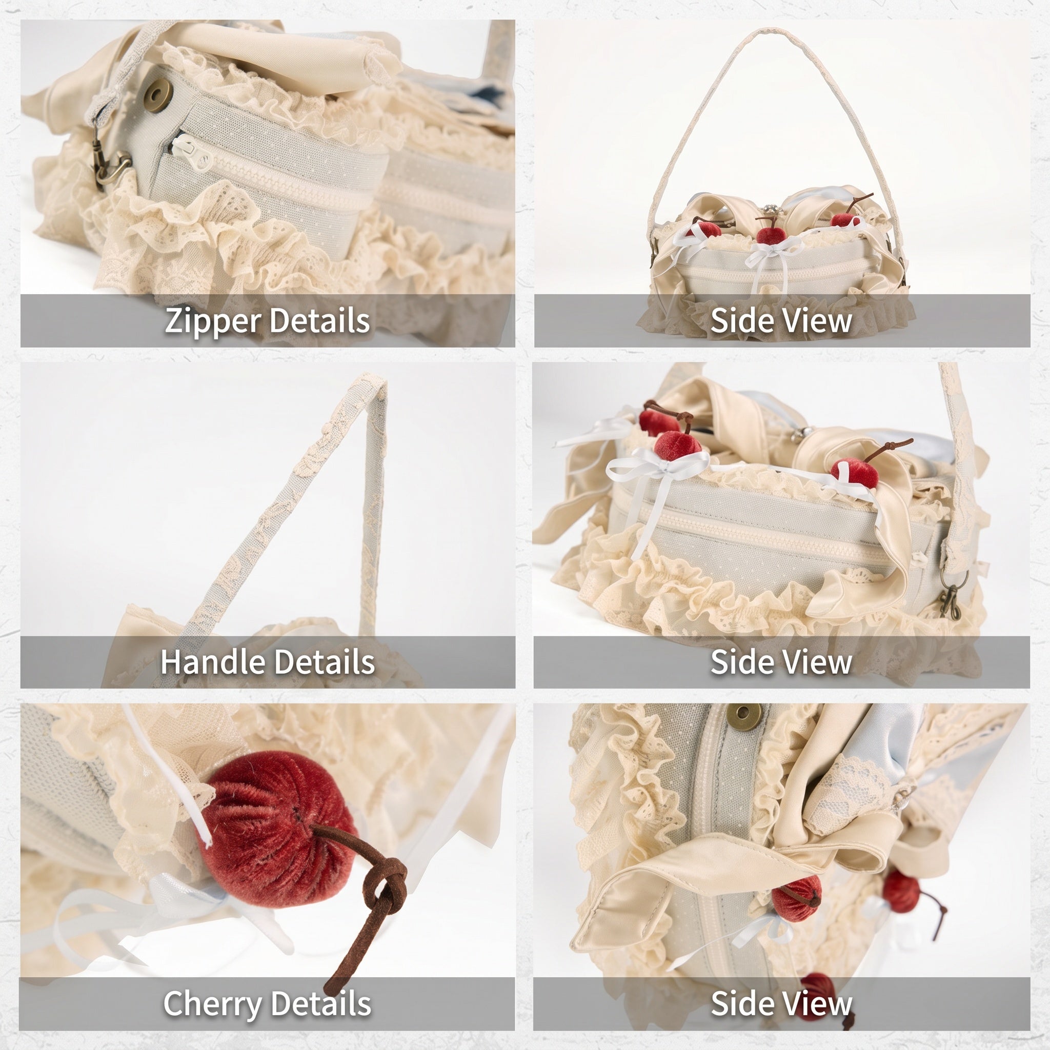 Mousse Rendezvous Rococo Heart Cake Handbag