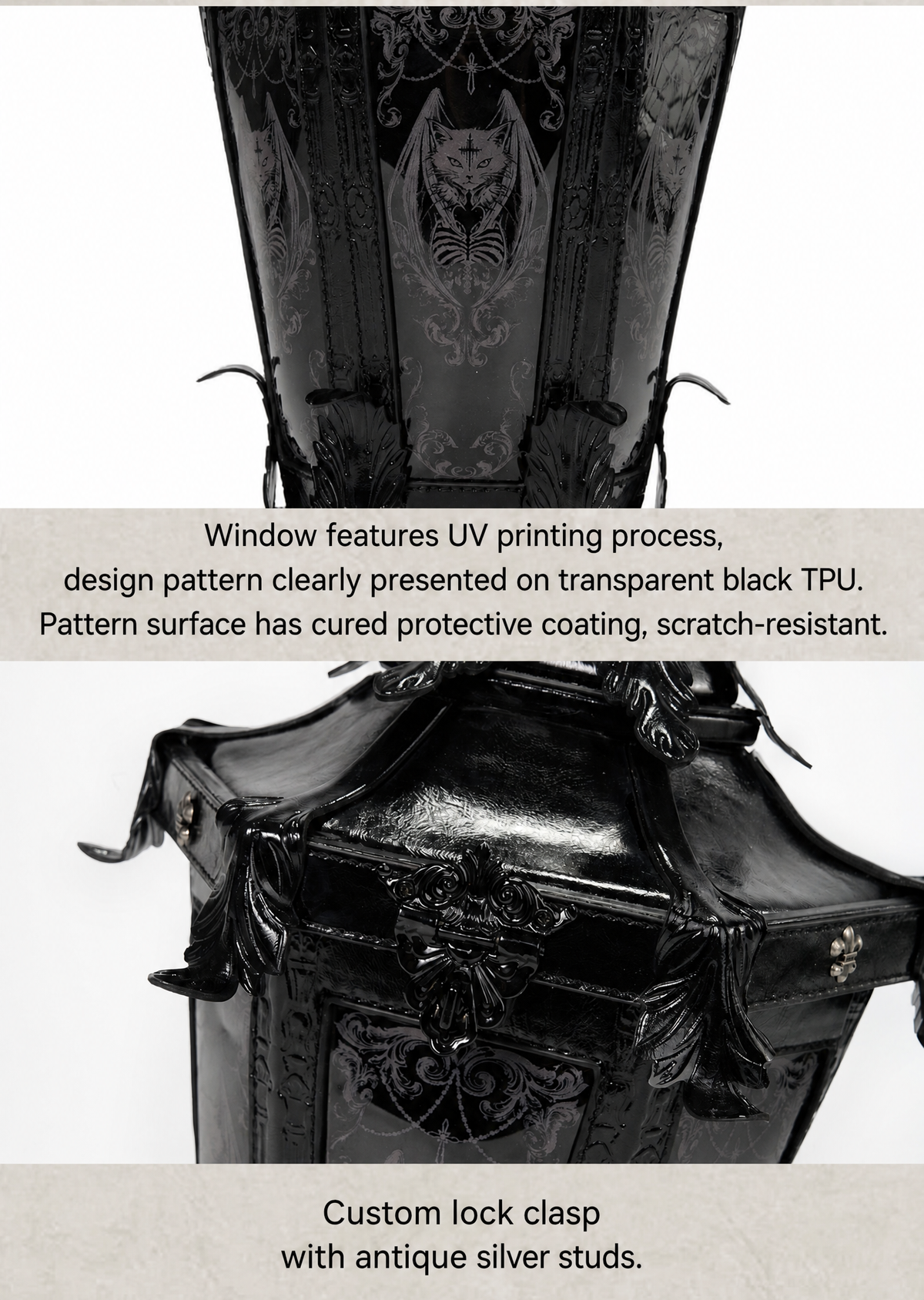 Emberless Lantern Original Gothic Dark Lantern Bag