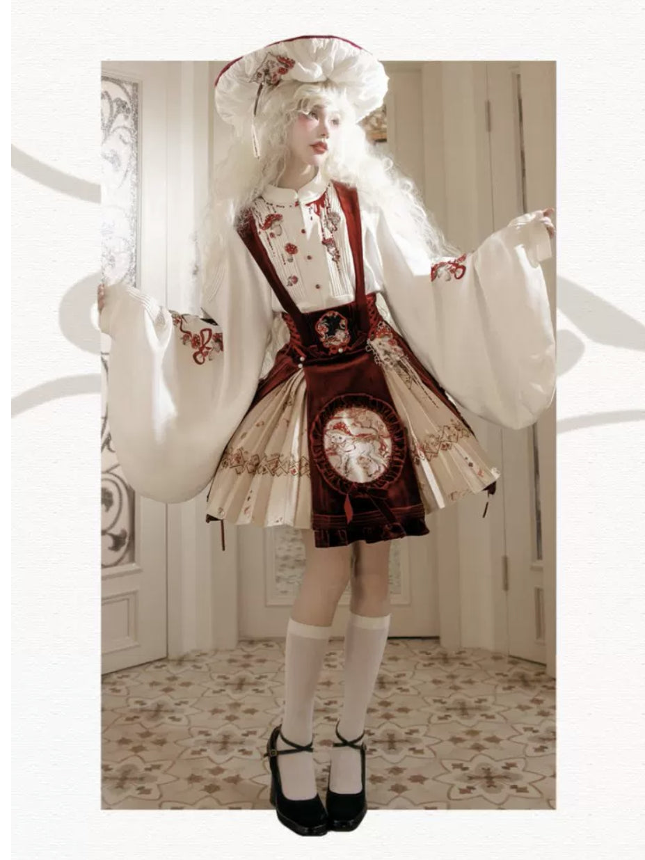 Sheep Poison Mushroom Gothic Coat & JSK Set
