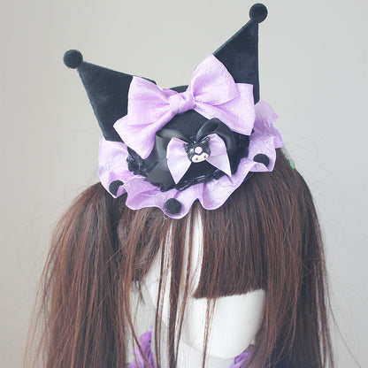 Lolita Sweet Goth Devil Kuromi Hair Accessory LE1005