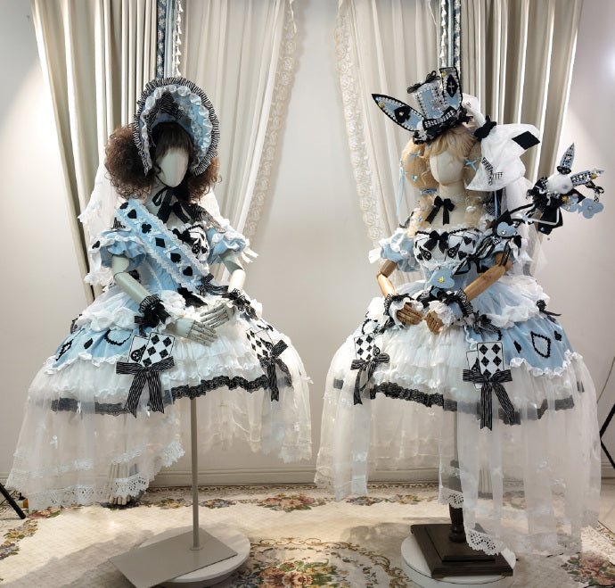 Alice Banquet Fantasy Elegant Lolita JSK Dress - LolitaEra