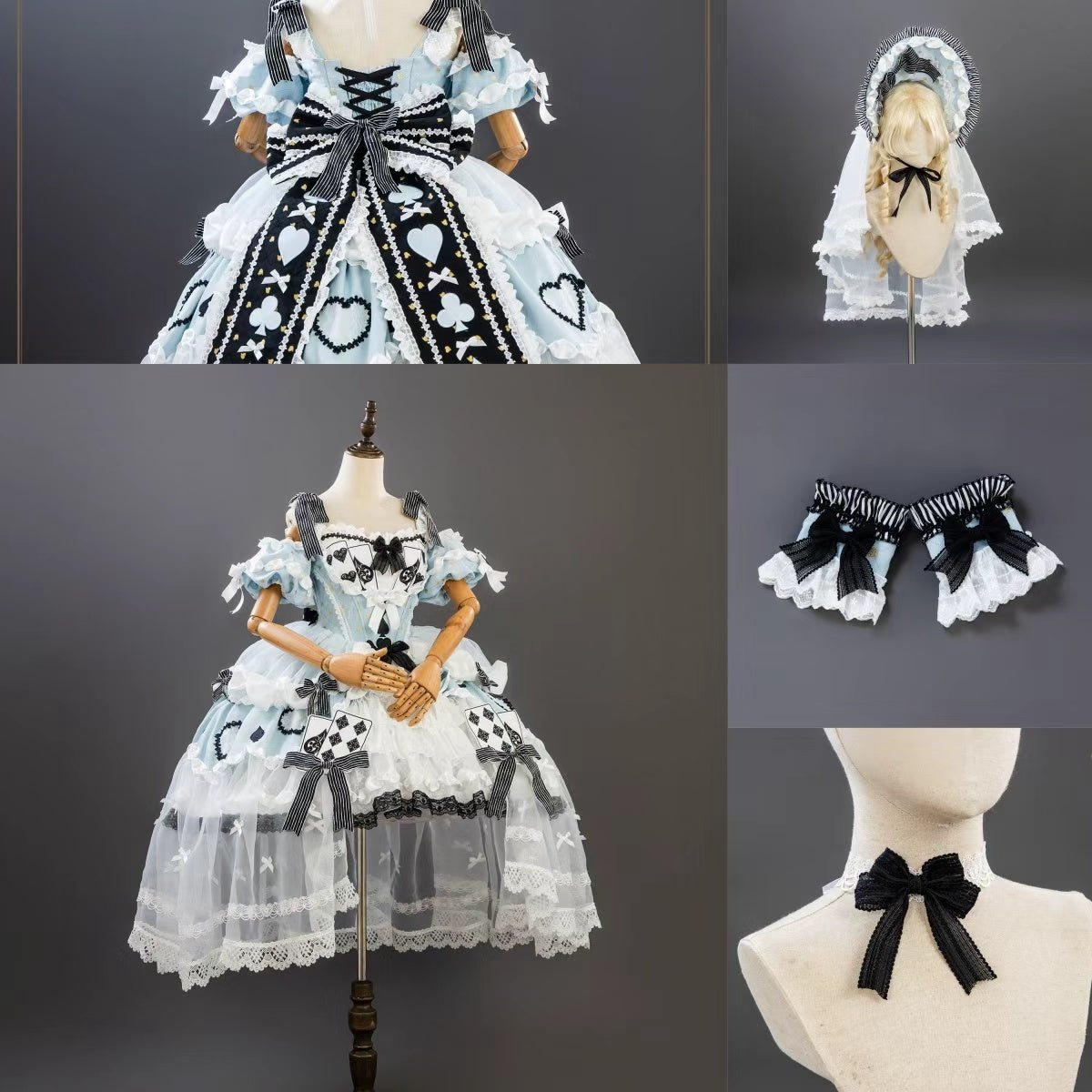 Alice Banquet Fantasy Elegant Lolita JSK Dress - LolitaEra