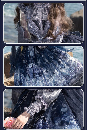 Angel Garden Classic Lolita JSK 1227 - LolitaEraFull SetSAngel Garden Classic Lolita JSK 1227