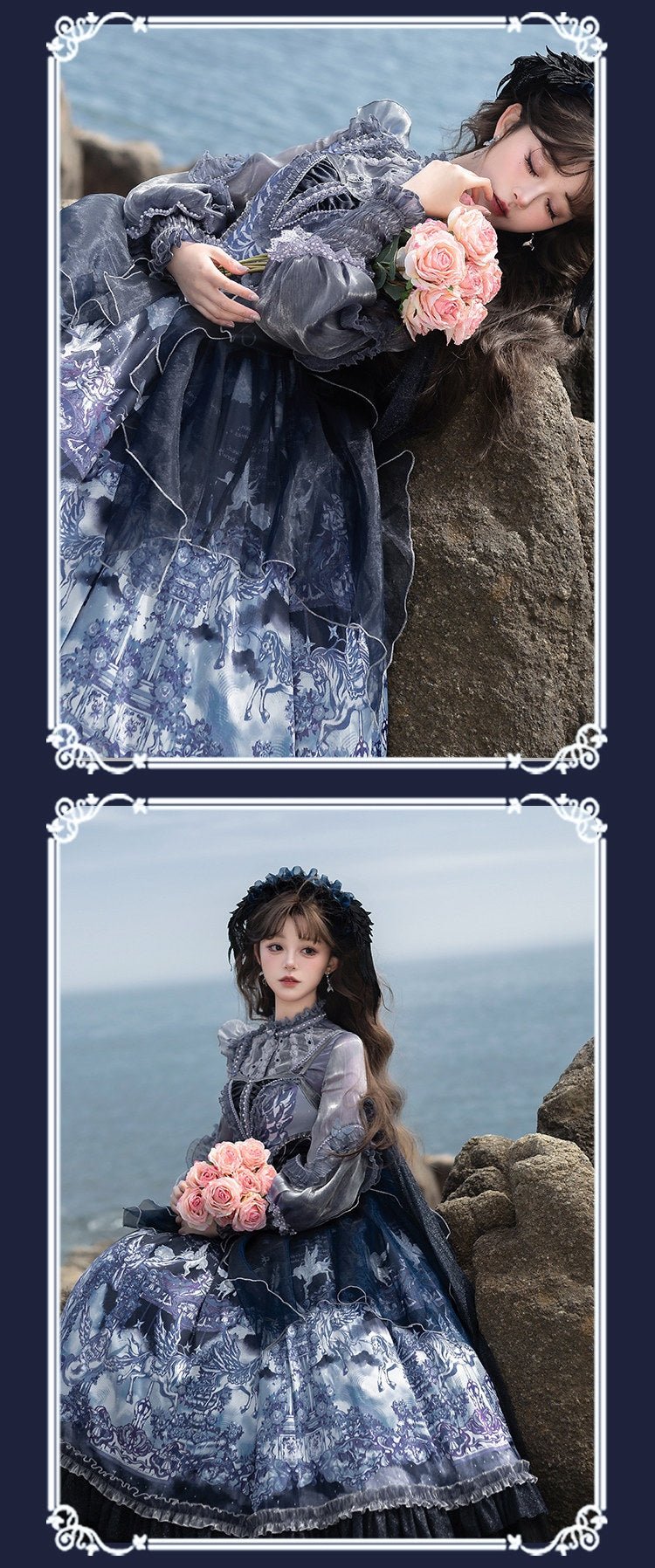 Angel Garden Classic Lolita JSK 1227 - LolitaEraFull SetSAngel Garden Classic Lolita JSK 1227