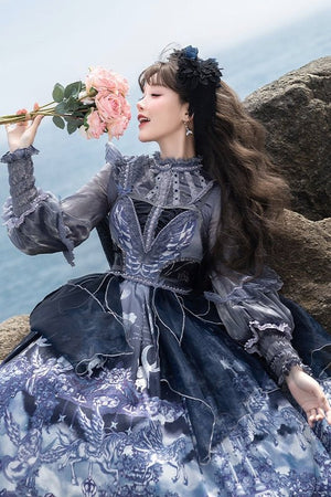 Angel Garden Classic Lolita JSK 1227 - LolitaEraFull SetSAngel Garden Classic Lolita JSK 1227