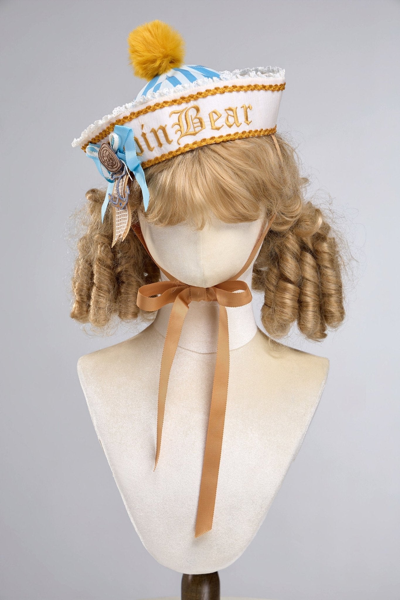 Antique Sailor Bear Lolita Accessories Set - LolitaEra