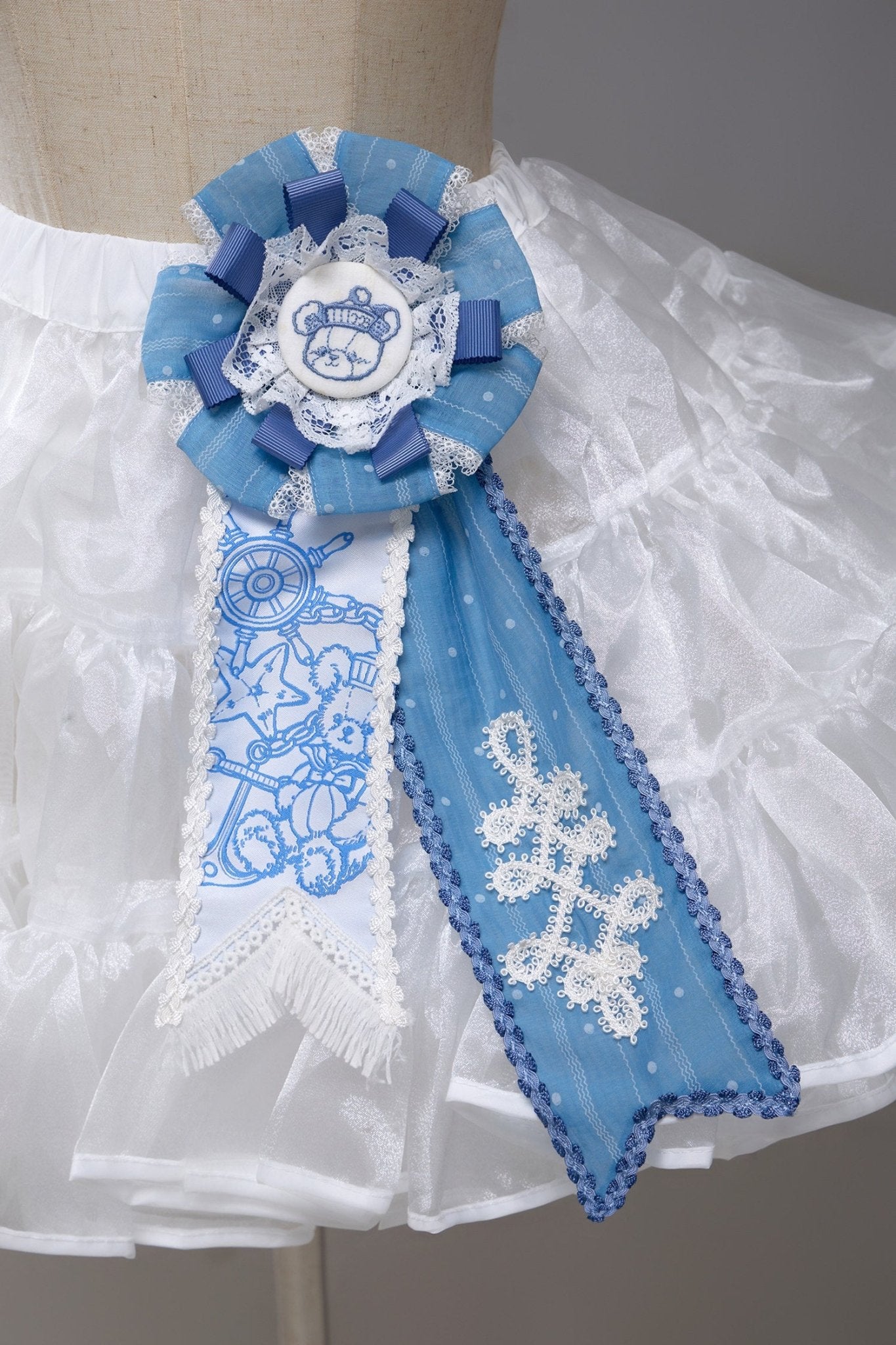 Antique Sailor Bear Lolita Accessories Set - LolitaEra