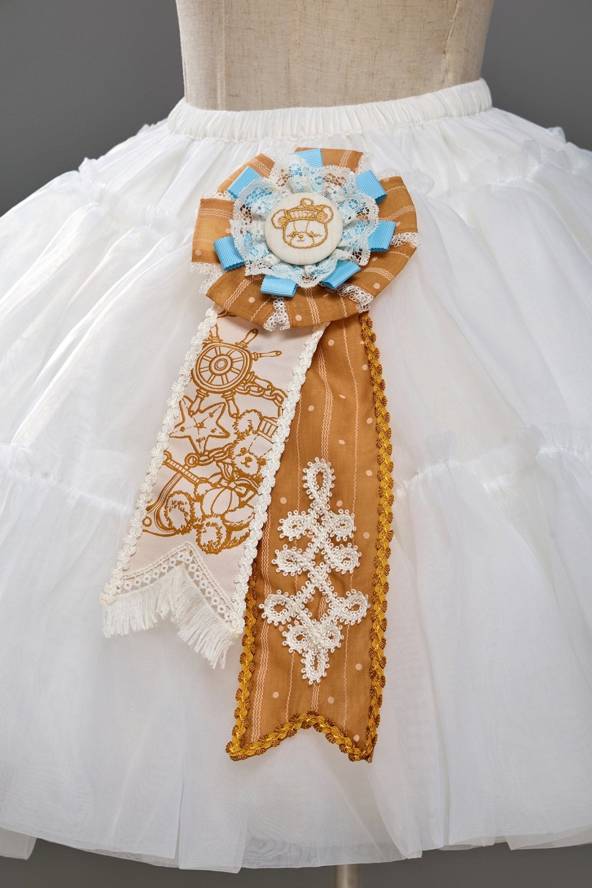 Antique Sailor Bear Lolita Accessories Set - LolitaEra