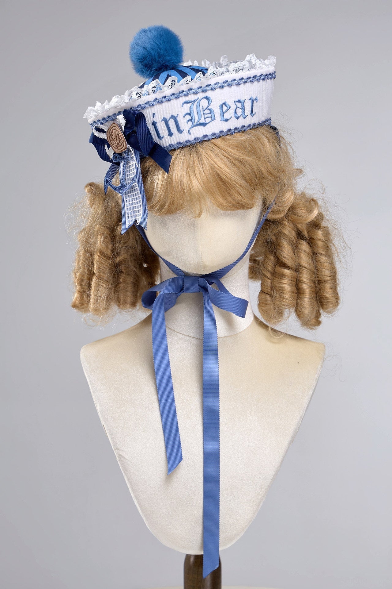 Antique Sailor Bear Lolita Accessories Set - LolitaEra
