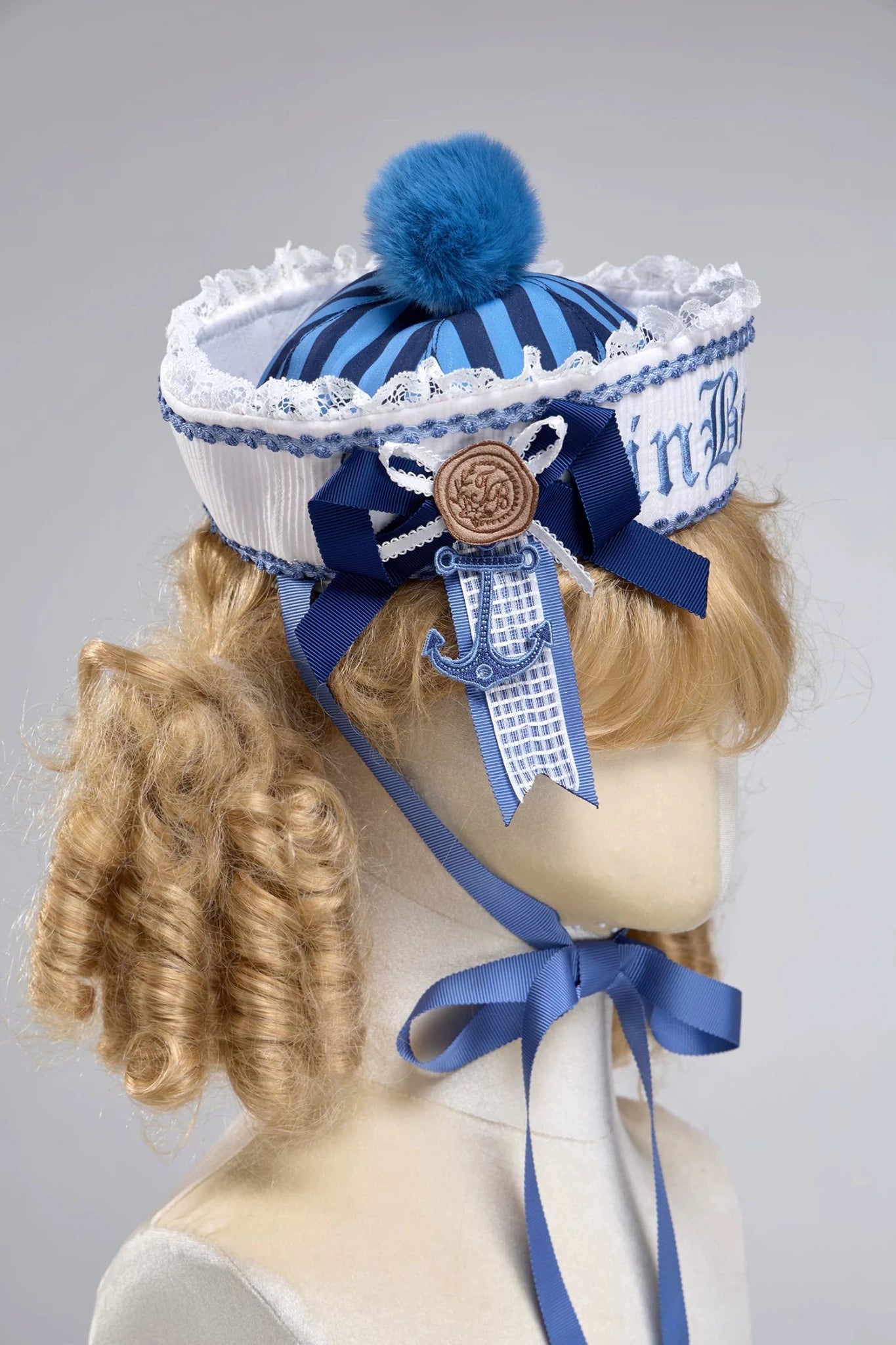 Antique Sailor Bear Lolita Accessories Set - LolitaEra