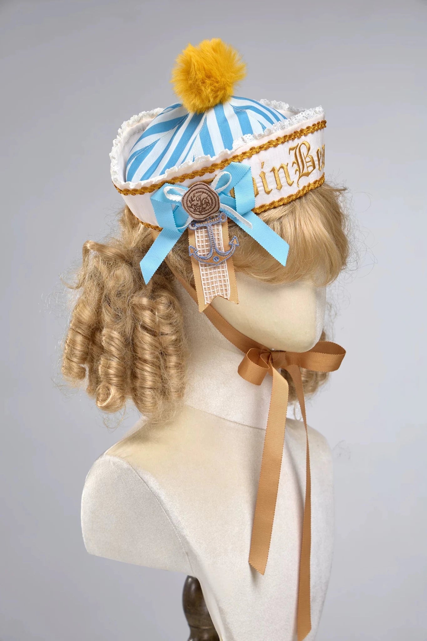 Antique Sailor Bear Lolita Accessories Set - LolitaEra