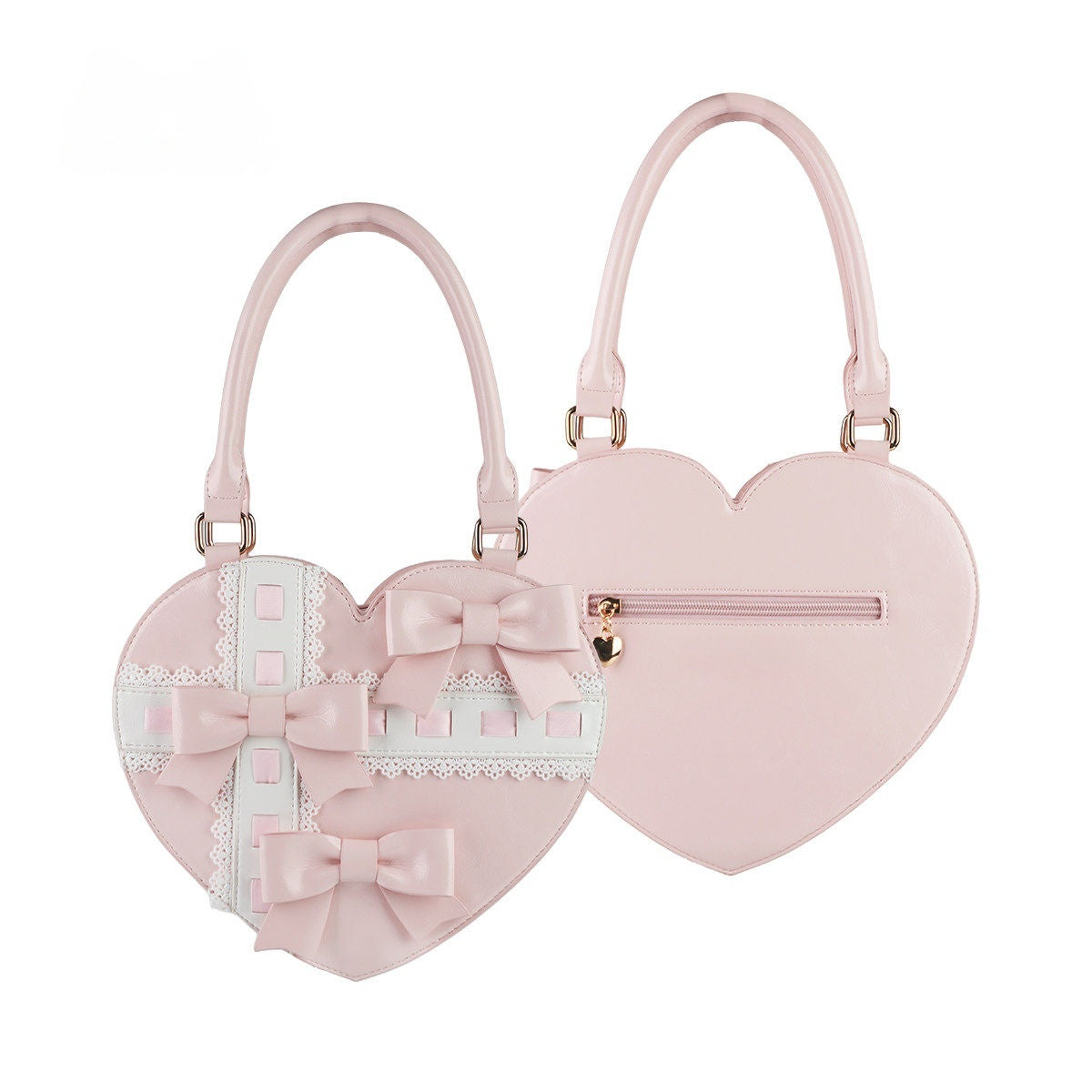 Heart Gift Box Lolita Pink & Red Handbag