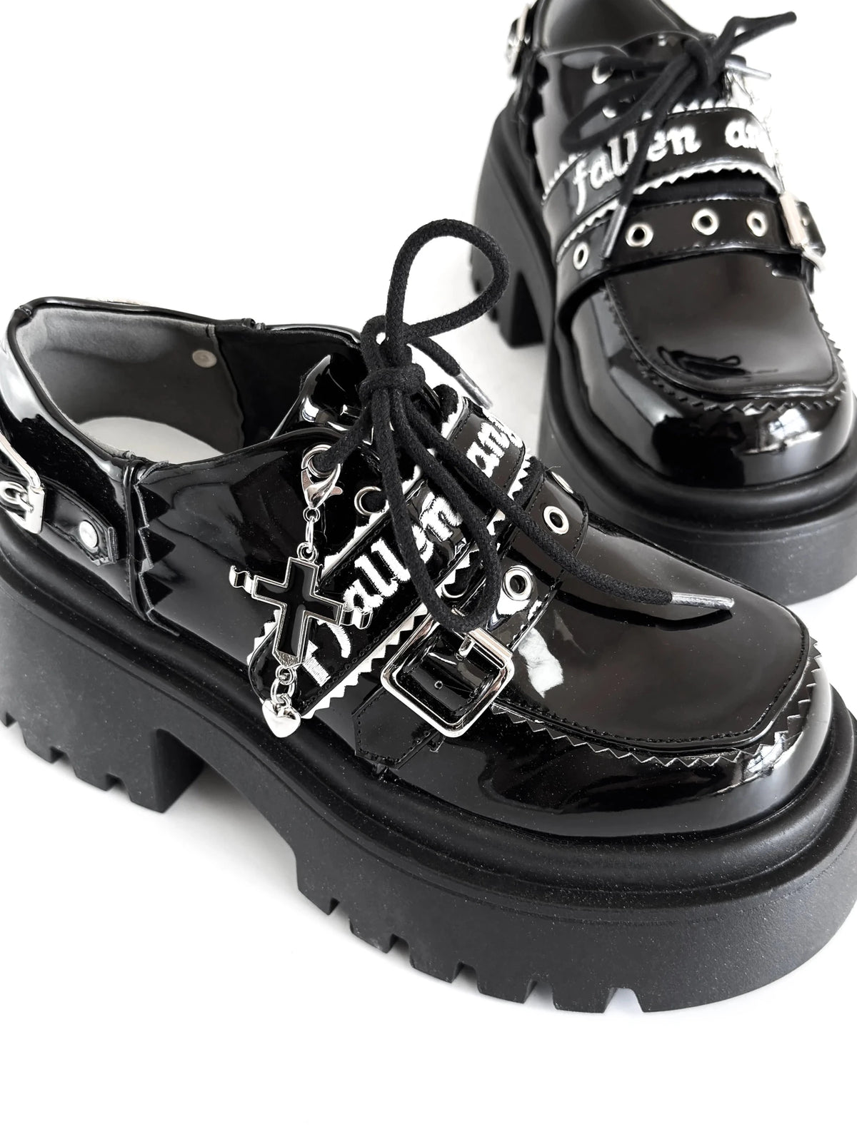 Banquet Night 43 Dark Sweet Chunky Heel Height-increasing Lolita Shoes - LolitaEra