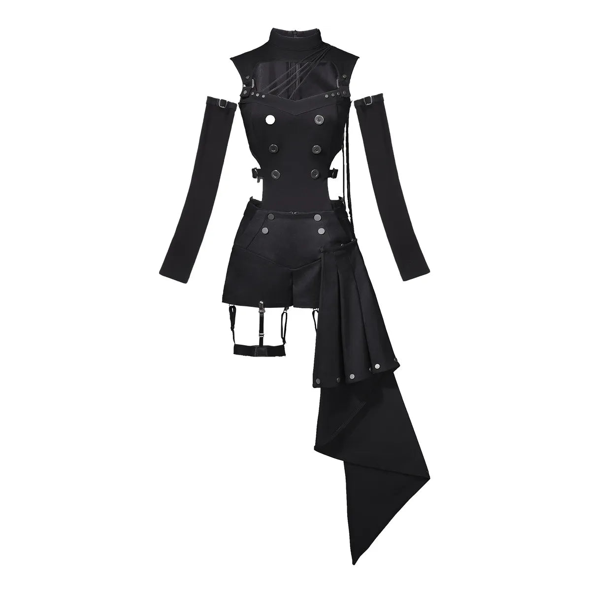 Spot unknown stars original authentic dance party monster thief dark series lolita goth lolita suit summer
