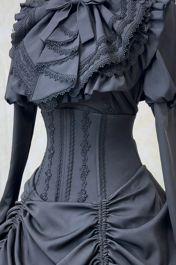 Phoenix Gothic Lolita Blouse & SK Dress Set