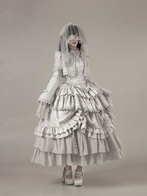 Bionic humanoid Lolita Long SK Set 1293 - LolitaEraLong SK SetSBionic humanoid Lolita Long SK Set 1293