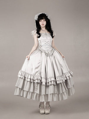 Bionic humanoid Lolita Long SK Set 1293 - LolitaEraLong SK SetSBionic humanoid Lolita Long SK Set 1293