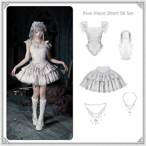 Bionic humanoid Lolita Short SK Set 1292 - LolitaEraShort SK SetSBionic humanoid Lolita Short SK Set 1292